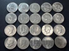(20) 1985 Kennedy Half Dollars
