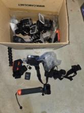 GoPro Black 10 with mounts and accessories