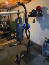 Punching bag/ Speed bag stand with extras
