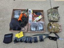 Saddle hunting itemsband accessories, ring of steps, knee pads, gear ties