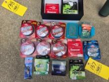 Assorted fishing line (mostly unopened)