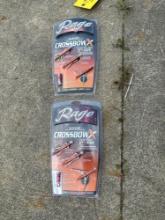 Rage Crossbow X Broadheads