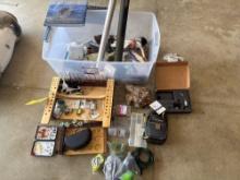 Large Lot Of Fly Equipment, Tooling, Fly Rod Cases and Accessories Bags
