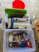 Tackle, tackle boxes