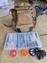 Piscifun tackle bag with tackle