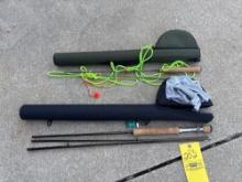 Cabelas 9ft 8wt Rod and Orvis Practice Caster