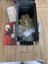 250rds of 380auto Ammo with box