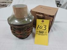 NIB Longaberger Collector's Club American Craft Traditions Woodland Pinecone Basket