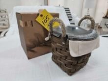 NIB 2002 Longaberger Collector's Club Dave Longaberger Heritage Series Basket