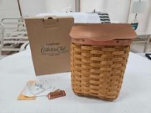 NIB 2006 Longaberger Collector's Club Mailbox Basket w/ Matching Tag