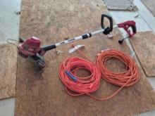 Toro Electric Weedwacker & Extension Cords