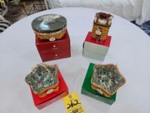 6 NIB Longaberger Tree Trimming Collection Pieces