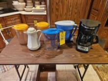 Black and Decker Coffee Pot, Zero Water Filter Pitcher, Plastic Pitchers, Insulated Coffee Carafe