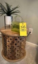 side table & decorators
