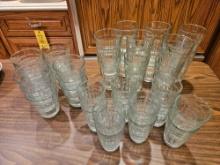 Assortment of Longaberger Woven Traditions Glasses