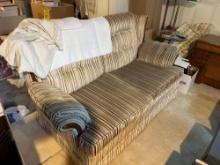 Couch with floor lamp