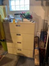 Large file cabinet with rugs