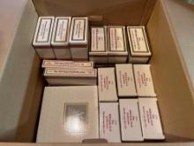 Avon 1876 Cape Cod Collection NIB - 6 boxes of two pedestal mugs, 6 footed glass sets, 6 Tall