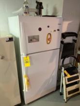 Upright fridge and freezer