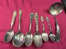 Sterling Silver Spoons 206 Grams