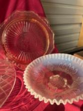 Assorted Glassware and Serving Pieces
