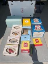 Bird Ornaments, Peanuts Gallery Figurines