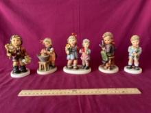 (5) Hummel Figurines