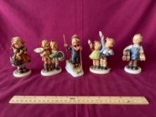 (5) Hummel Figurines