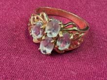 Marked 14Kt Gold Ring 4.1 Grams