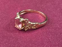 Marked 14 Kt Gold Ring 2.6 Grams