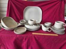 Russel Wright Dishes Grey