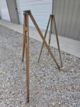 2 Early Tripods Stands