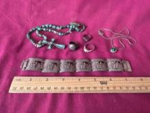 Jewelry Marked Sterling Silver 44 Grams without The Cross Necklace