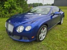 2012 Bentley Continental GT, 2,869miles