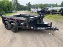 New 2022 Diamond C 10 X 77 10K dump trailer