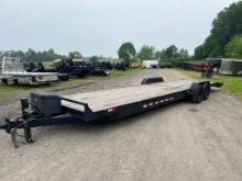 2024 New Generation 32 car trailer, (2) 7000 lb axles