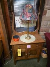 Washstand & Lamp
