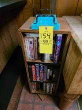 VHS Tapes & Stand