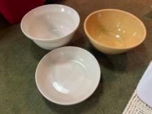 (3) Large Spaghetti Bowls