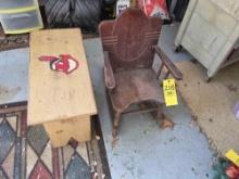 Childs Rocker, Bench