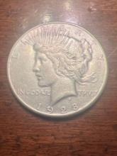 1928 S Peace Silver Dollar