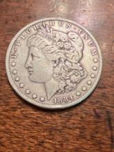 1884 Morgan Silver Dollar