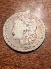 1885 Morgan Silver Dollar