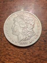1890 Morgan Silver Dollar