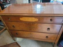 Antique 3 drawer chest