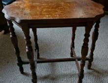 Antique Solid Wood Accent Table