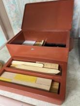 Wood Box with Assorted Sand Paper