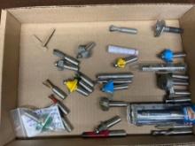 Various Router Bits
