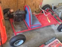 Go Cart Runs 3Hp Engine