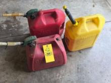 3 Gas Cans
